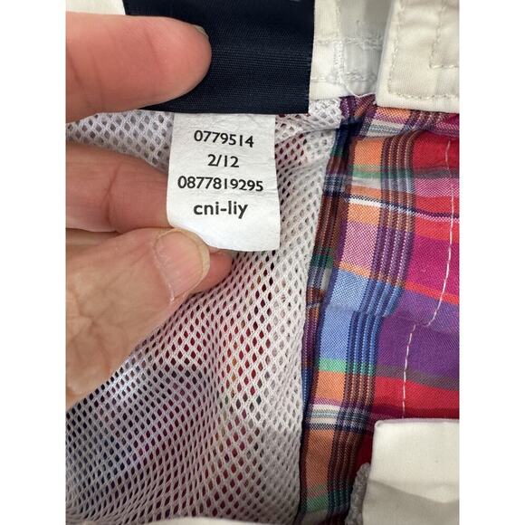 Twee Plaid Tommy Hilfiger Board Shorts Swim Trunks 2010 Era Men's Medium Retro - Picture 8 of 10